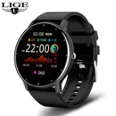 New Smart Watch Men Full Touch Screen Sport Fitness Watch IP67 Waterproof