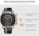 Mens Watches Top Brand Luxury Quartz Watch For Men Waterproof Sport Big