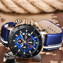 Mens Watches Top Brand Luxury Quartz Watch For Men Waterproof Sport Big