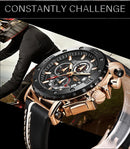 Mens Watches Top Brand Luxury Quartz Watch For Men Waterproof Sport Big