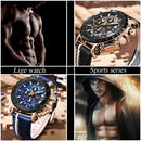 Mens Watches Top Brand Luxury Quartz Watch For Men Waterproof Sport Big