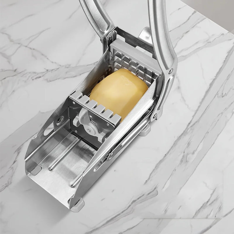 Kitchen tools are good helpers, potato slicer, manual french fry slicerr