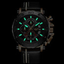 Mens Watches Top Brand Luxury Quartz Watch For Men Waterproof Sport Big