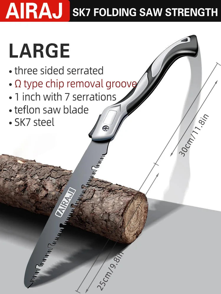 Folding Saw Woodworking Folding hacksaw Multifunction