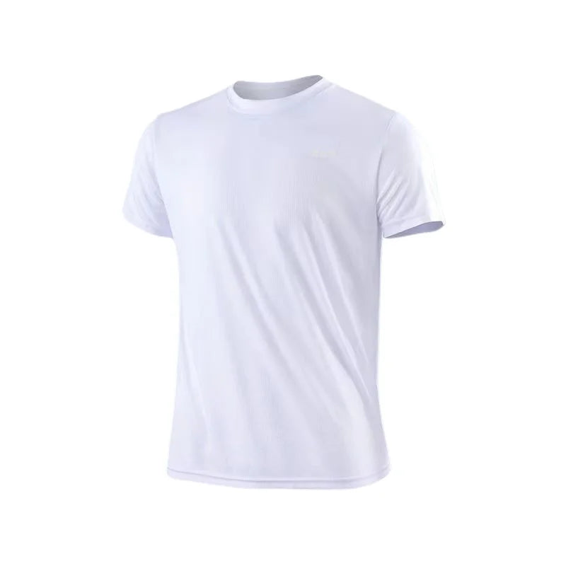 Men's Quick Dry Short Sleeve Gym Running  T-Shirt Training Exercise Gym