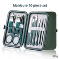 Ouriner 6-18Pcs Portable Manicure Sets Pedicure Kits Bright