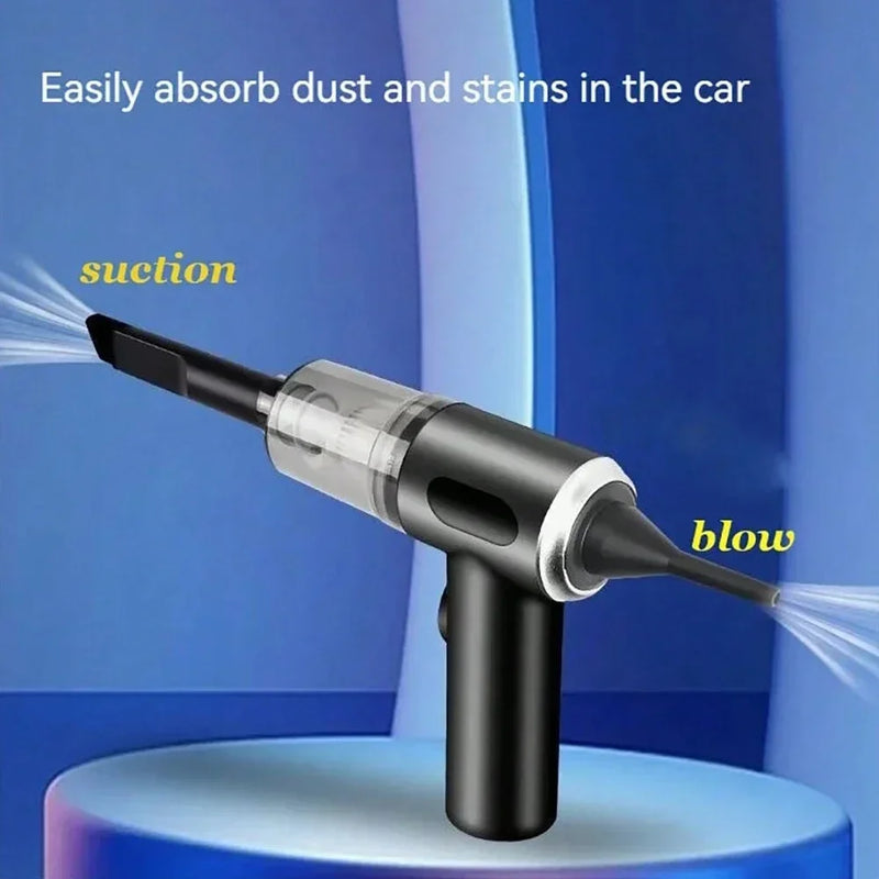 High Power Wireless Vacuum Cleaner Dual Use for Home and Car