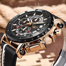 Mens Watches Top Brand Luxury Quartz Watch For Men Waterproof Sport Big