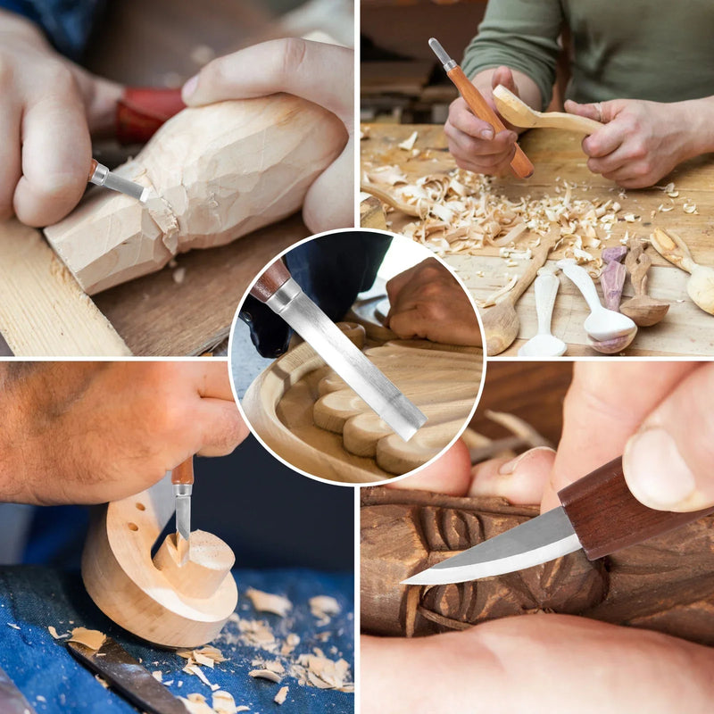 Wood Carving Tools Set with Detail Wood Carving Knife