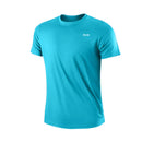 Men's Quick Dry Short Sleeve Gym Running  T-Shirt Training Exercise Gym