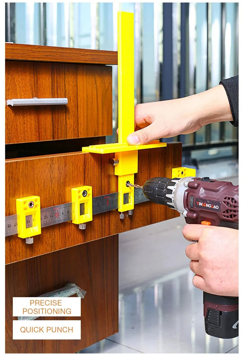 Woodworking Tools Drill Bit Hole Punch Jig Tool Center Guide