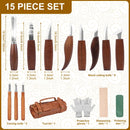 Wood Carving Tools Set with Detail Wood Carving Knife