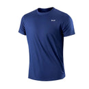 Men's Quick Dry Short Sleeve Gym Running  T-Shirt Training Exercise Gym