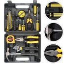 8/9/12/13Piece Tools Set General House hold Hand Tool Kit with Plastic Toolbox Storage Case