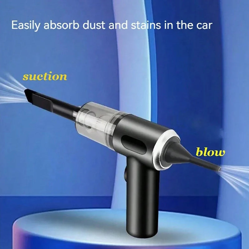High Power Wireless Vacuum Cleaner Dual Use for Home and Car