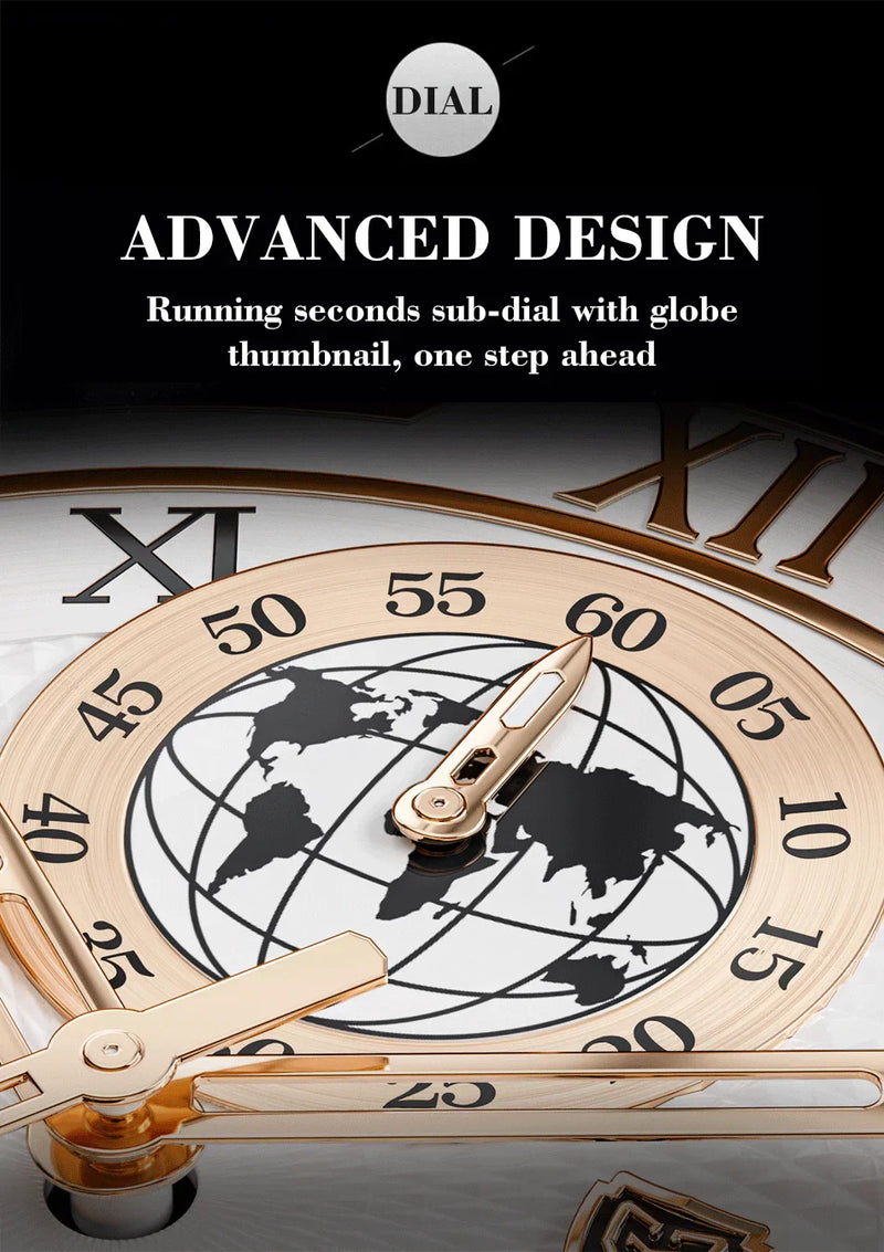 Men's Watches Waterproof Watch for Men Chronograph Fashion Quartz