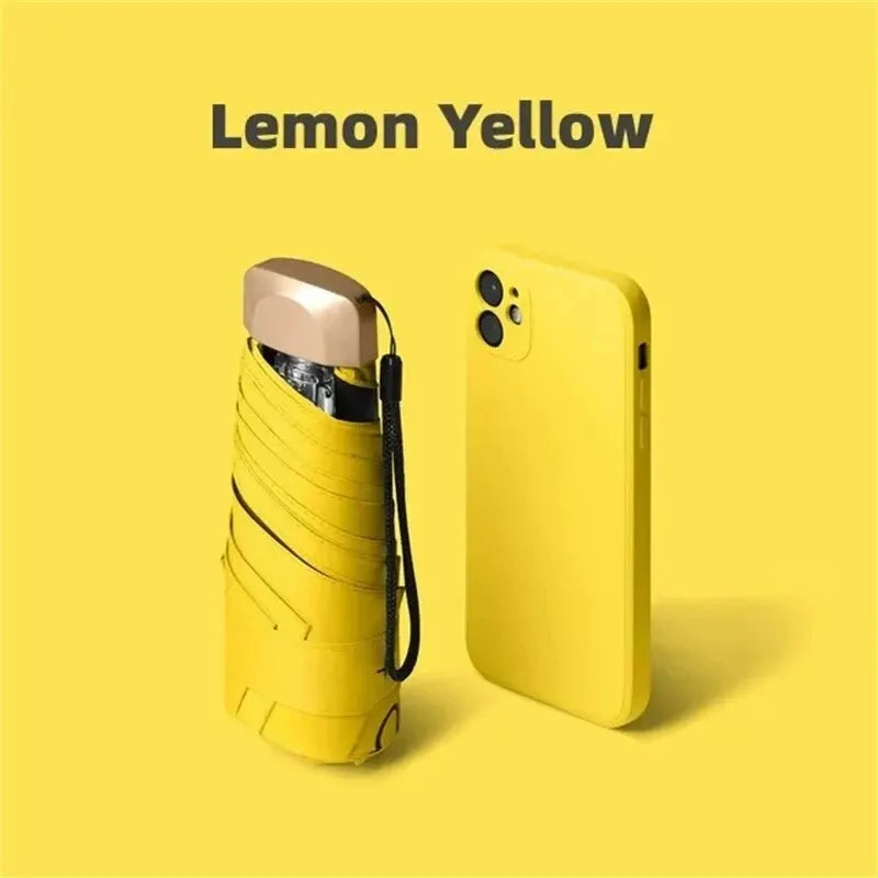 Mini Sun Umbrella Pocket Rain