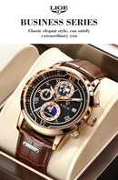 Men's Watches Waterproof Watch for Men Chronograph Fashion Quartz