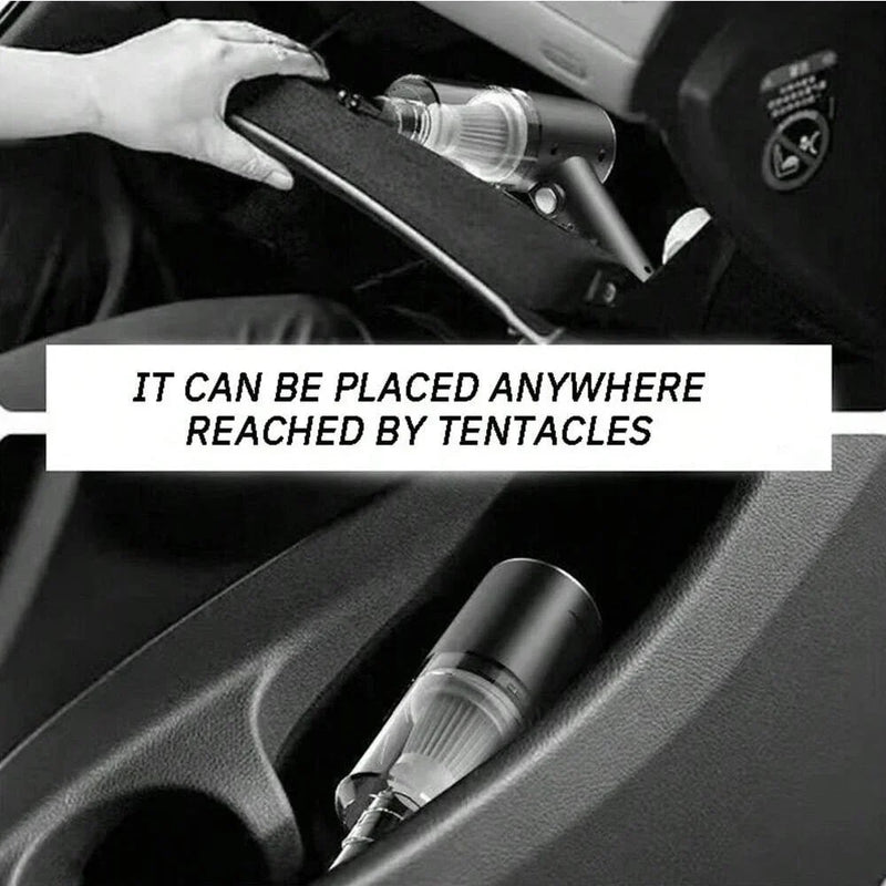 High Power Wireless Vacuum Cleaner Dual Use for Home and Car