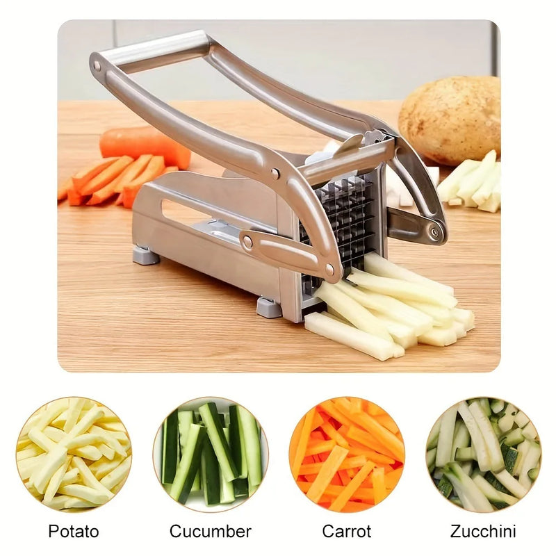 Kitchen tools are good helpers, potato slicer, manual french fry slicerr