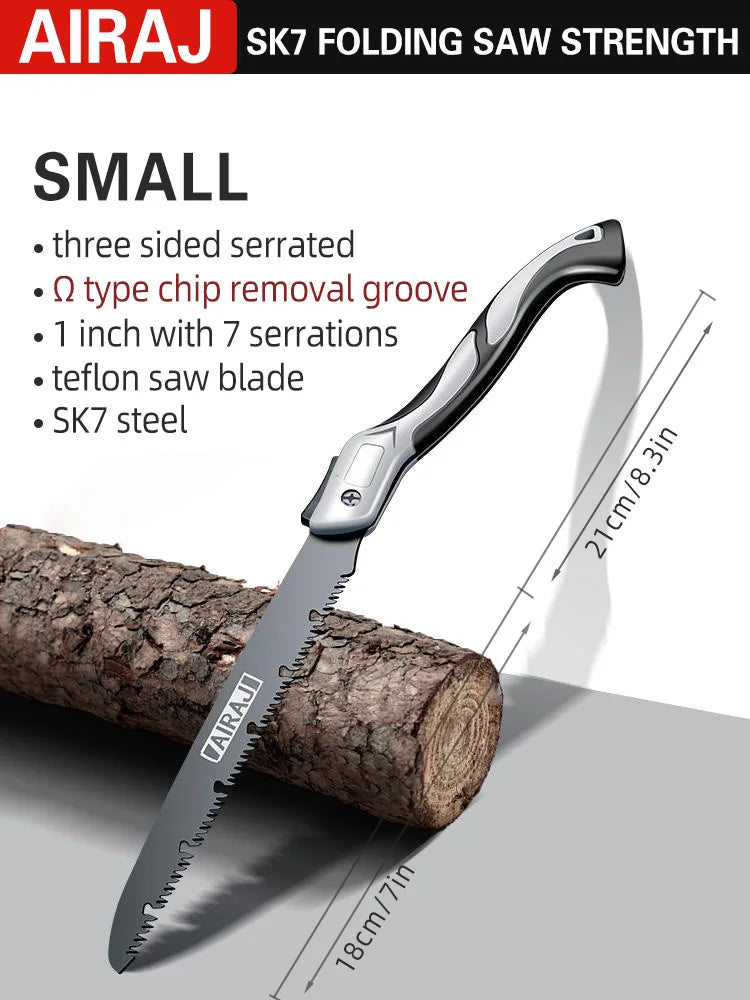 Folding Saw Woodworking Folding hacksaw Multifunction