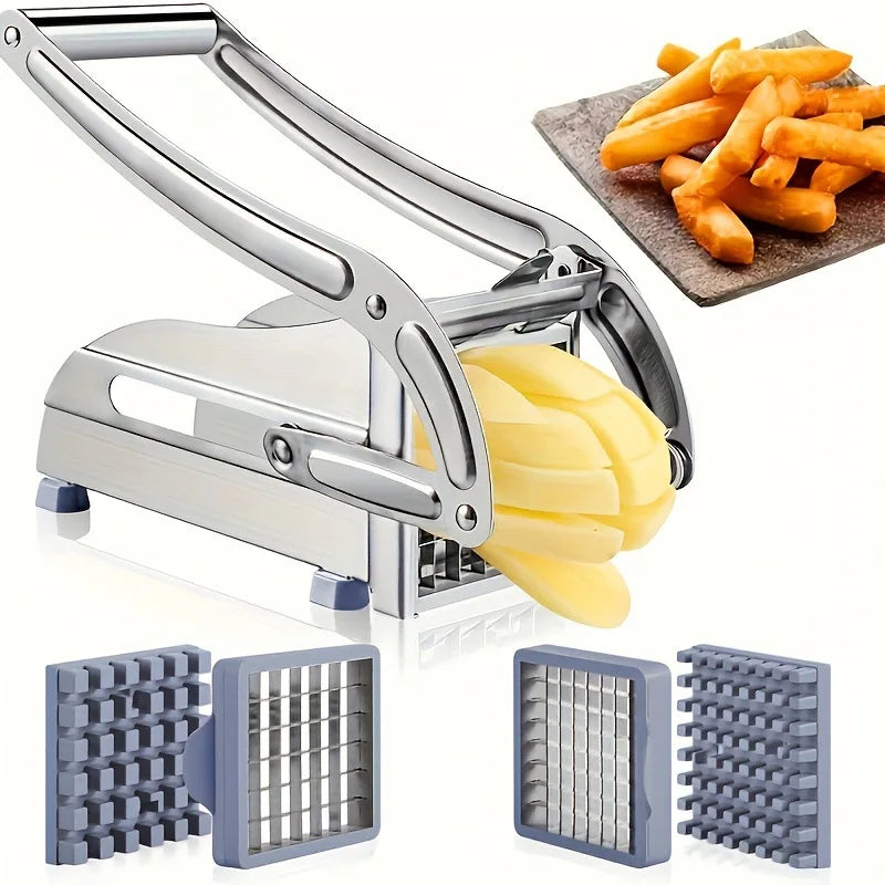 Kitchen tools are good helpers, potato slicer, manual french fry slicerr
