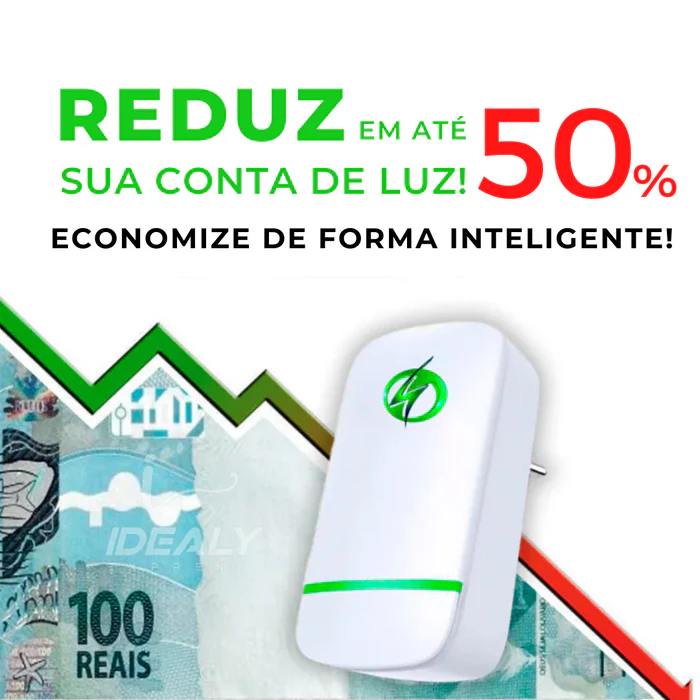 Energy Saver - Estabilizador de tensão bivolt para economia de energia