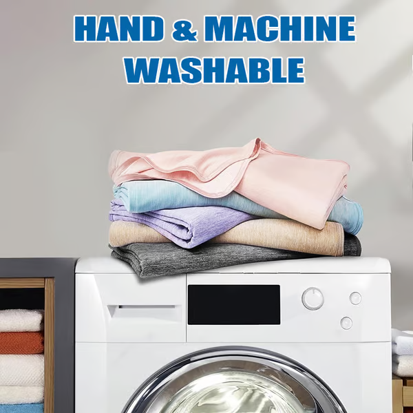 Summer Cooling Blanket / Instantly chill your nights, sleep dry and deep.