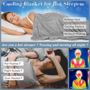 Summer Cooling Blanket / Instantly chill your nights, sleep dry and deep.